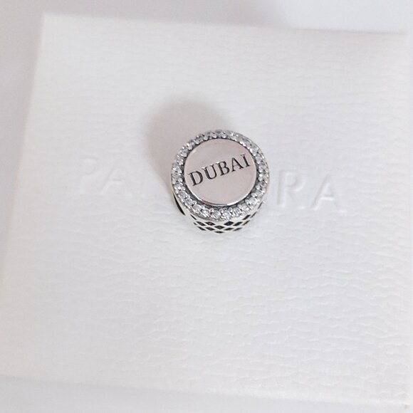 Pandora Burj Khalifa Dubai Bead Charm Bracelet Pendant S925 Silver with box - Picture 6 of 7